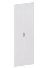 Дверь двустворчатая глухая 2000х800 ВРУ-pro (с инд. вырезами 4шт. Тип 1) ESB, фото