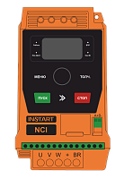 00113500 Преобразователь частоты INSTART NCI-G0.4/P0.75-4B, 380В, 0,4кВт, 1А
