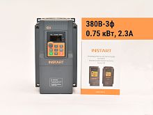 00030500 Частотный преобразователь INSTART SDI-G0.75-4B, 380В, 0,75кВт, 2,3А