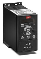 132F0003 Преобразователь частоты VLT Micro Drive FC-051PK18S2E20H3XXCXXXSXXX, 220В, 0,75кВт, 4,2А