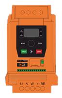 00007U00 Преобразователь частоты INSTART NCI-G5.5-2B +NCI-SM, 220В, 5,5кВт, 25А