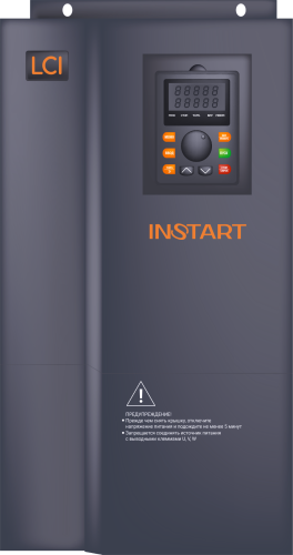 00092083 Частотный преобразователь INSTART LCI-G90/P110-4+LCI-SM, 380В, 90кВт, 176А